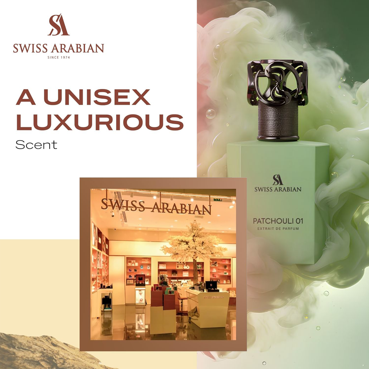 Swiss Arabian Patchouli 01 Extrait de Parfum – 50 ml