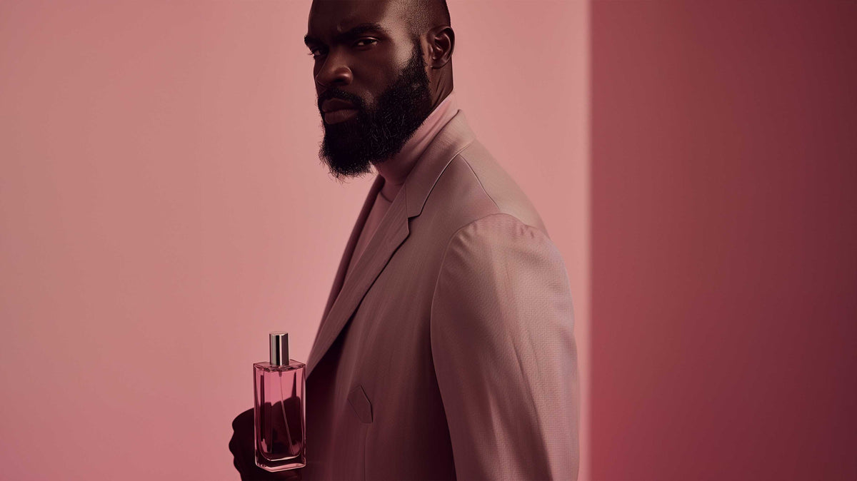 Editorial fragrance portrait for the For Him collection
