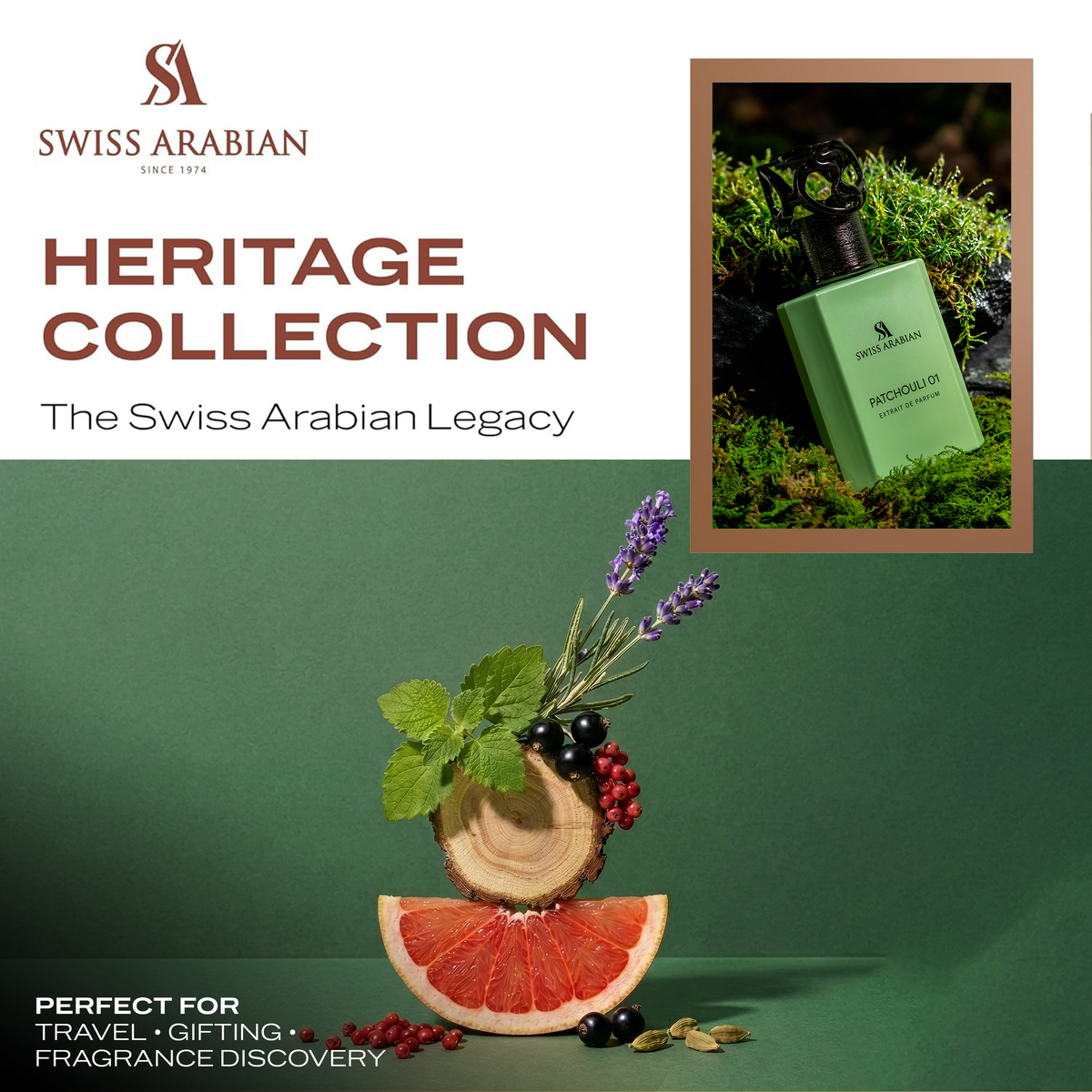 Swiss Arabian Patchouli 01 Extrait de Parfum – 50 ml