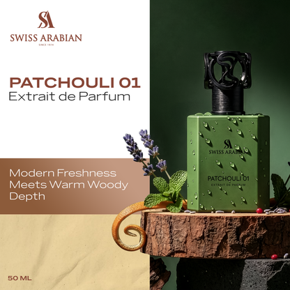 Swiss Arabian Patchouli 01 Extrait de Parfum – 50 ml